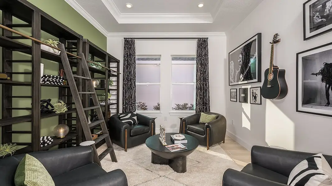 Representative furnished interior of a home built from the Pallazio II by Taylor Morrison in Westview Community Group Page, Kissimmee (Image 18).