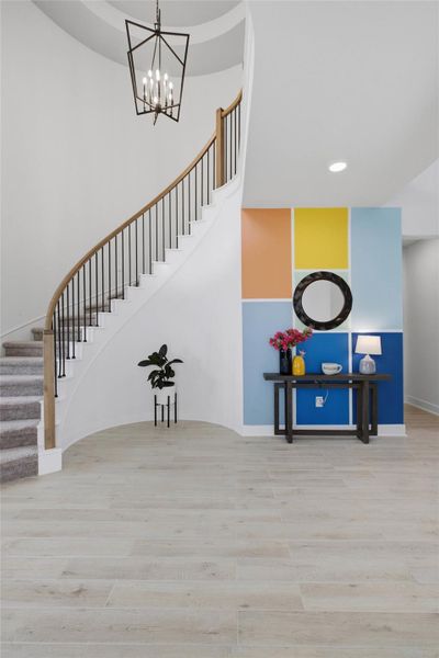 Furnished interior view inside a new home in Nolina, Georgetown (Image 14).