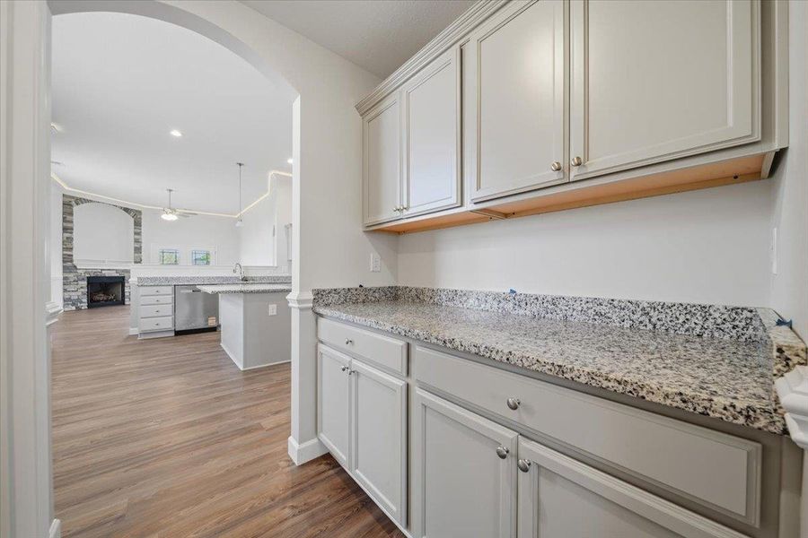 Furnished interior view inside a new home in Bent Tree, Gaffney (Image 6).