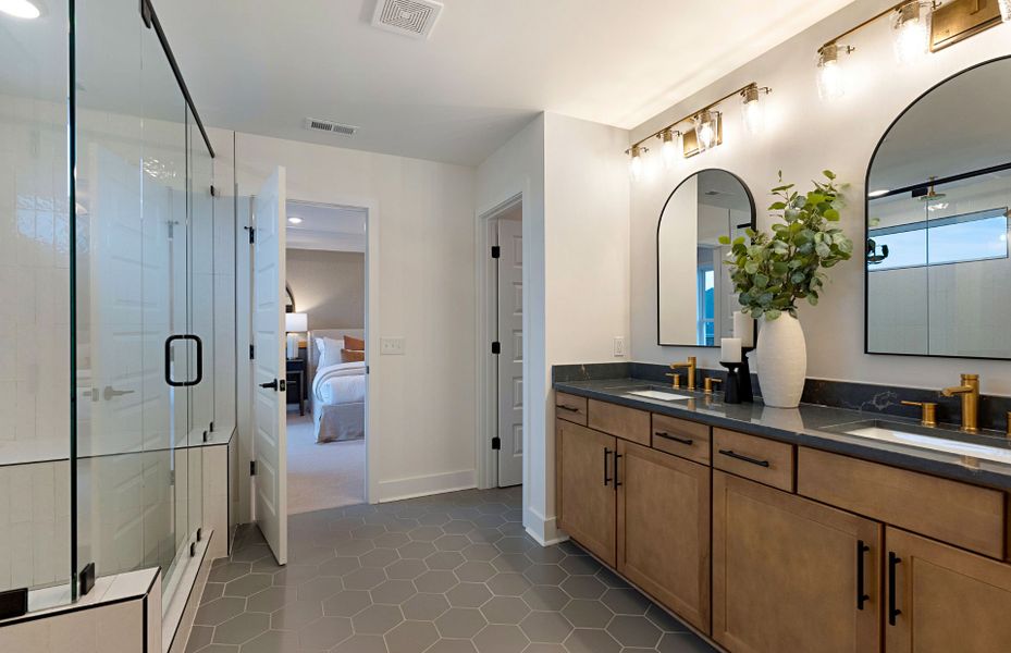 Valleybrook Owner's Bath in new home construction in Mt. Juliet, TN