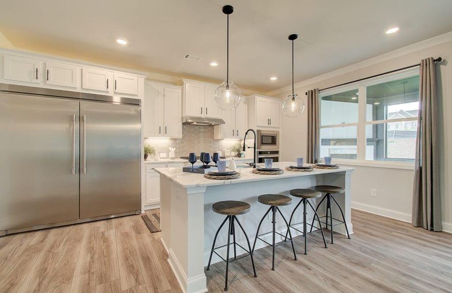 Furnished interior view inside a new home in Pinecrest Ridge, Dacula (Image 11).