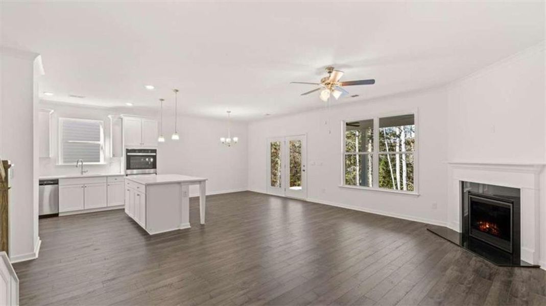 Spacious, unfurnished interior of a new home in Wildwood, Covington (Image 30). Spacious, unfurnished interior of a new home in Wildwood, Covington (Image 30).