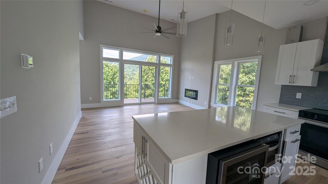 Furnished interior view inside a new home in , Waynesville (Image 3).