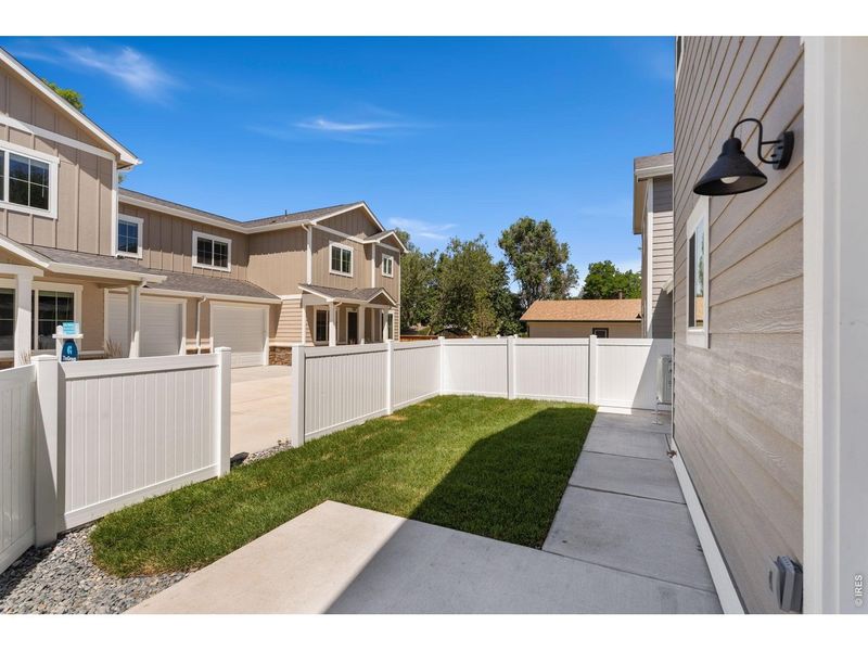 Exterior details and patio area of a home in , Loveland (Image 26). Exterior details and patio area of a home in , Loveland (Image 26).