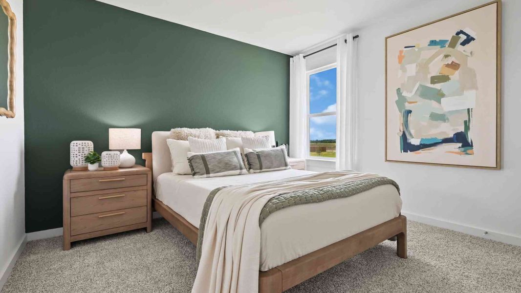 Furnished interior view inside a new home in Emberly, Beasley (Image 28).