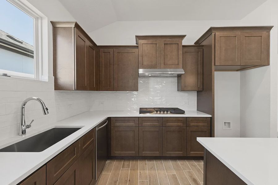Furnished interior view inside a new home in Enclave at Cele, Pflugerville (Image 11).