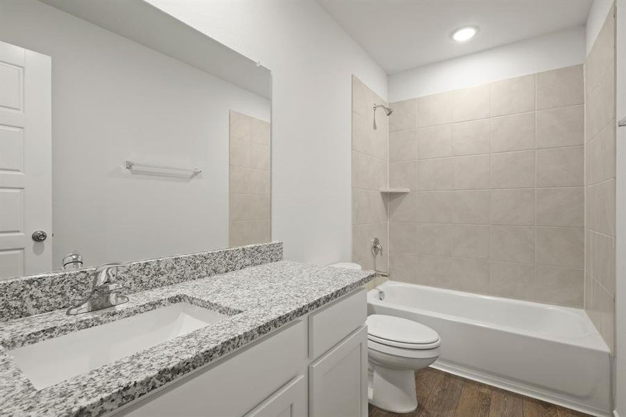 Furnished interior view inside a new home in Burgess Meadows, Cleburne (Image 4).