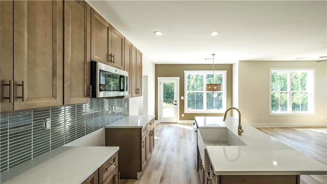 Furnished interior view inside a new home in , Bremen (Image 9).