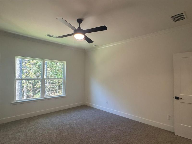 Spacious, unfurnished interior of a new home in The Fields of Walnut Creek, Pendergrass (Image 26).