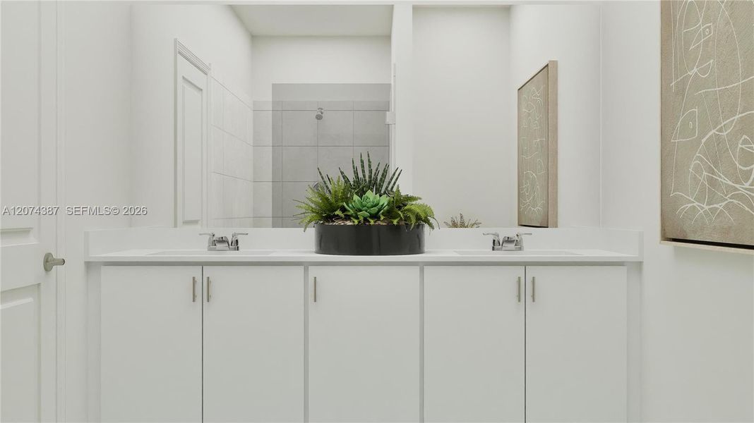 Close-up of interior finishes inside a home in Solterra, Sunrise (Image 16).