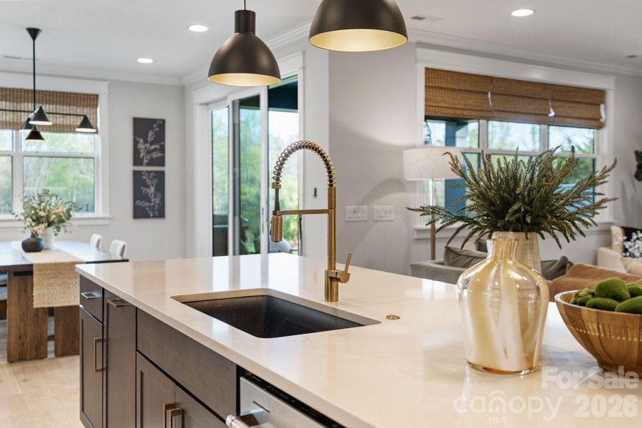 Close-up of interior finishes inside a home in Amara Chase, Huntersville (Image 21).