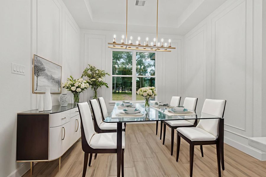 Furnished interior view inside a new home in , Dayton (Image 13).