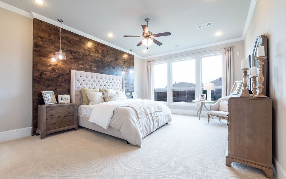 Furnished interior view inside a new home in High Park Hill, Arrington (Image 17).