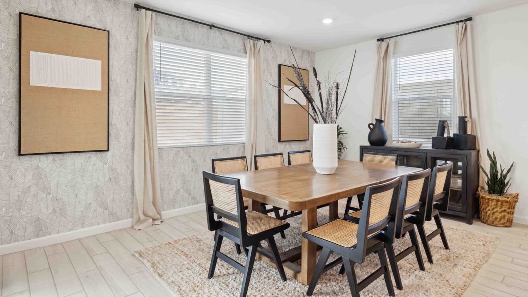 Furnished interior view inside a new home in Aloravita, Peoria (Image 38).