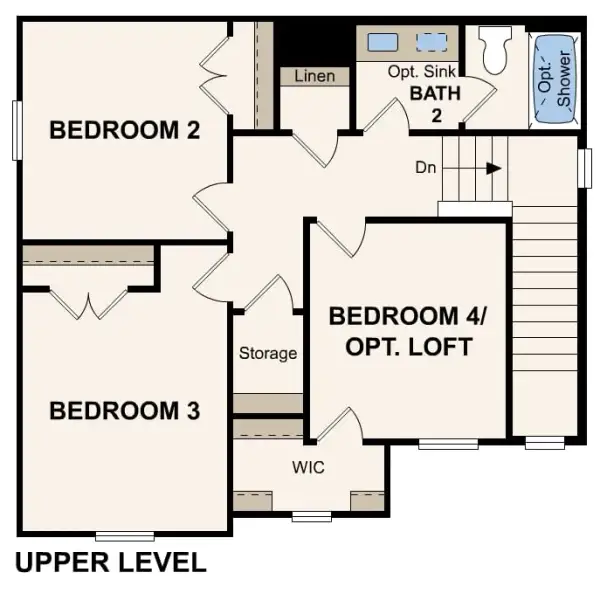 2D floor plan layout for the Hawthorn by Century Communities in Somerset, Hockley, TX (Image 3). 2D floor plan layout for the Hawthorn by Century Communities in Somerset, Hockley, TX (Image 3).