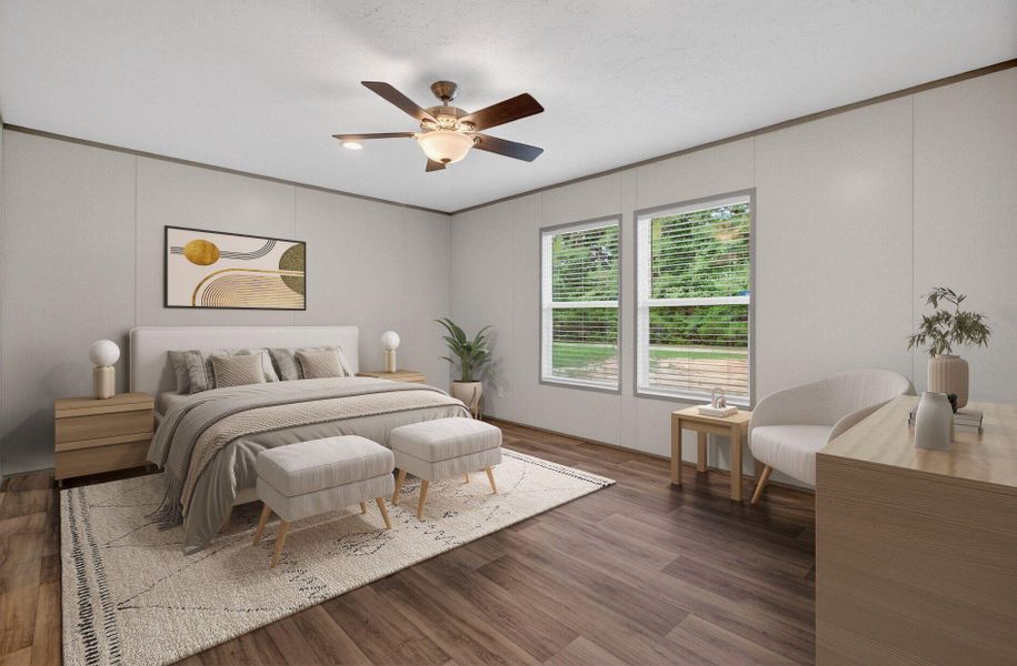 Furnished interior view inside a new home in , Moncks Corner (Image 17).