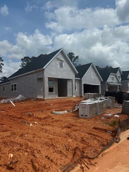 In-progress construction of a new home in Audubon – Ascent Collection, Magnolia, TX (Image 4).