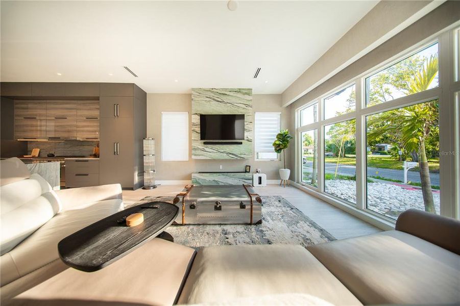 Furnished interior view inside a new home in , Sarasota (Image 10).