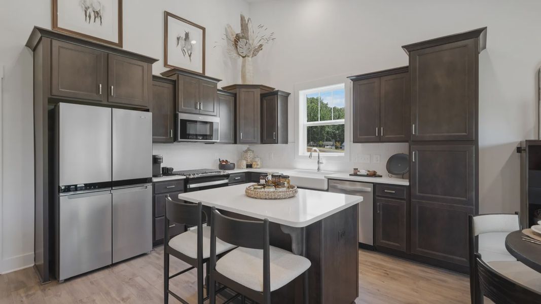Furnished interior view inside a new home in Walnut Ridge, Inman (Image 12).