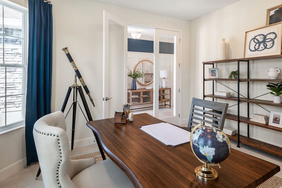 Representative furnished interior of a home built from the Hampton II by Park Square Residential in The Sanctuary at Seaire, Parrish (Image 17). Representative furnished interior of a home built from the Hampton II by Park Square Residential in The Sanctuary at Seaire, Parrish (Image 17).