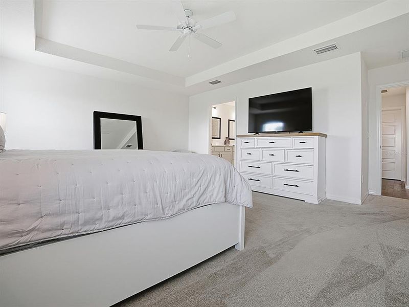 Furnished interior view inside a new home in , The Villages (Image 40). Furnished interior view inside a new home in , The Villages (Image 40).