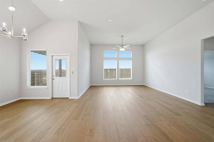 Spacious, unfurnished interior of a new home in Westridge, McKinney (Image 27).