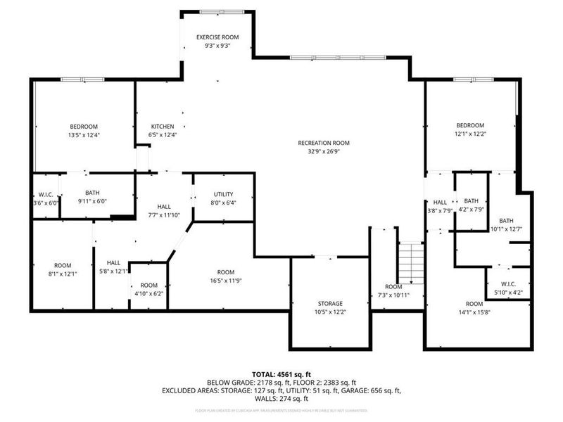 2D floor plan layout of this home in , Douglasville, GA (Image 3).