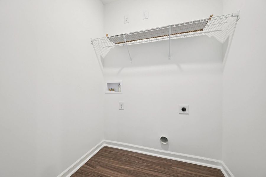 Spacious, unfurnished interior of a new home in Towns at The Point, Rolesville (Image 27).