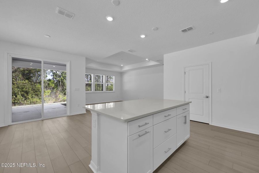 Furnished interior view inside a new home in Bradley Creek, Green Cove Springs (Image 12).