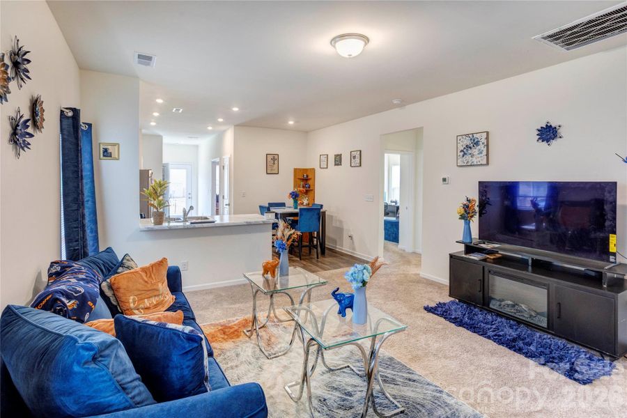 Furnished interior view inside a new home in , Salisbury (Image 5).