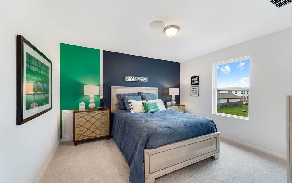 Furnished interior view inside a new home in Cool Water, Jarrell (Image 21).