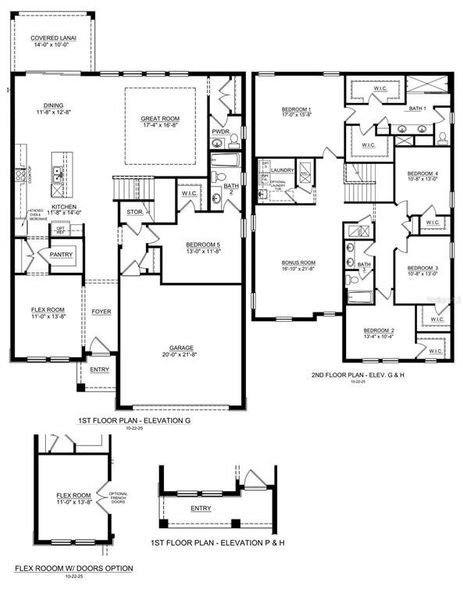 2D floor plan layout of this home in Hammock at Two Rivers, Zephyrhills, FL (Image 2). 2D floor plan layout of this home in Hammock at Two Rivers, Zephyrhills, FL (Image 2).