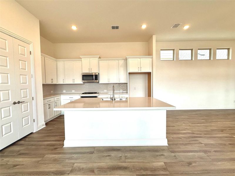 Furnished interior view inside a new home in Flora, Hutto (Image 8). Furnished interior view inside a new home in Flora, Hutto (Image 8).