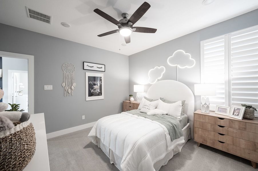 Representative furnished interior of a home built from the Verdin by Tri Pointe Homes in Pecan Ridge, Fulshear (Image 8).