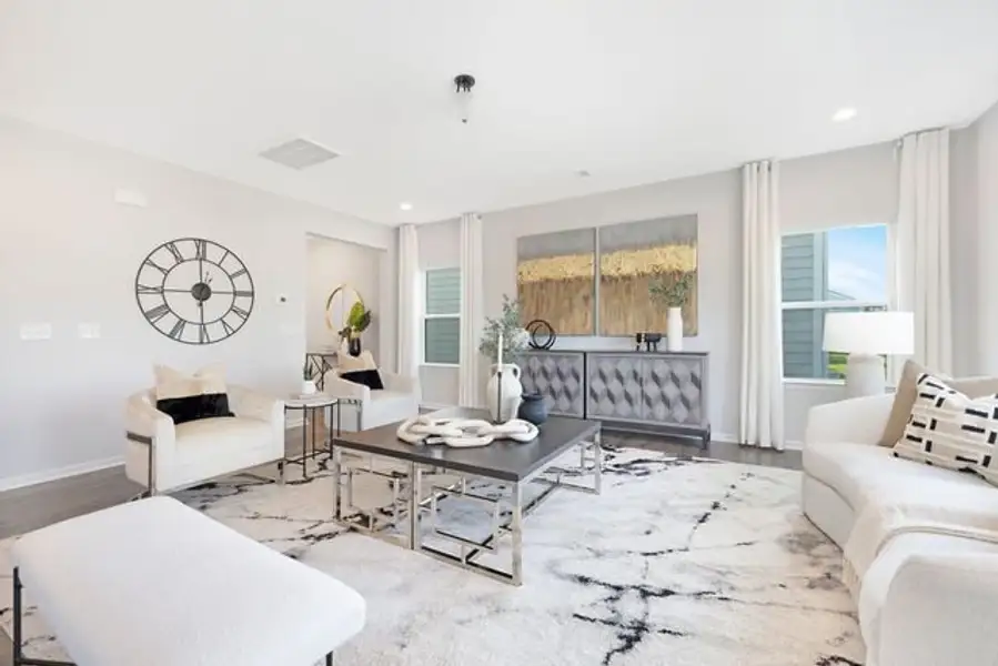 Representative furnished interior of a home built from the Liam by True Homes in Gatehouse Manor, Winston-Salem (Image 9).