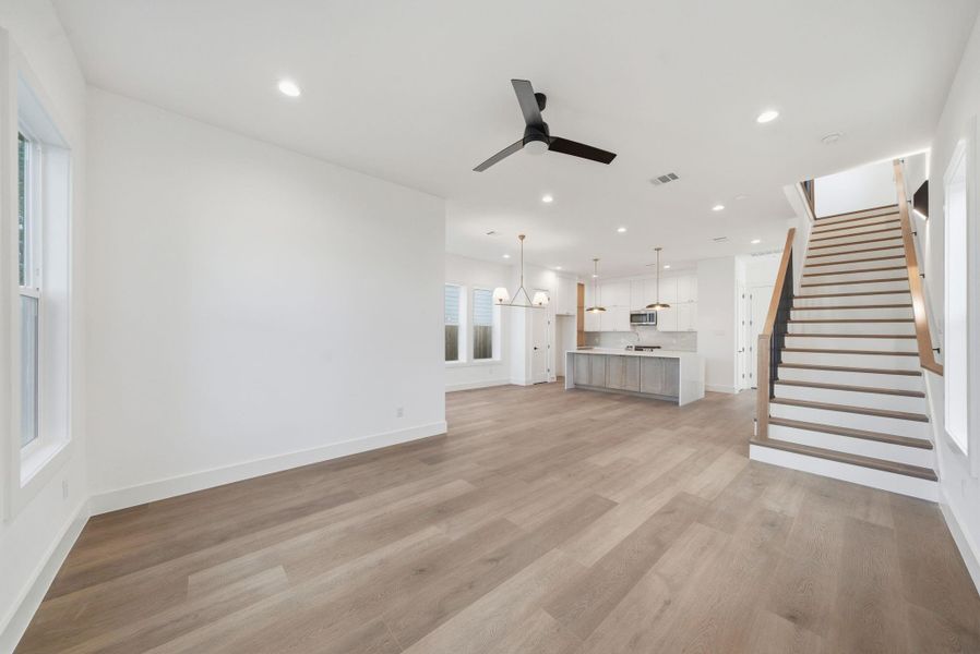 Spacious, unfurnished interior of a new home in , Houston (Image 27). Spacious, unfurnished interior of a new home in , Houston (Image 27).