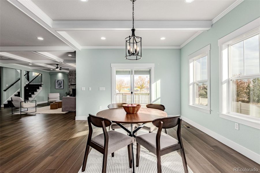 Furnished interior view inside a new home in , Firestone (Image 14).