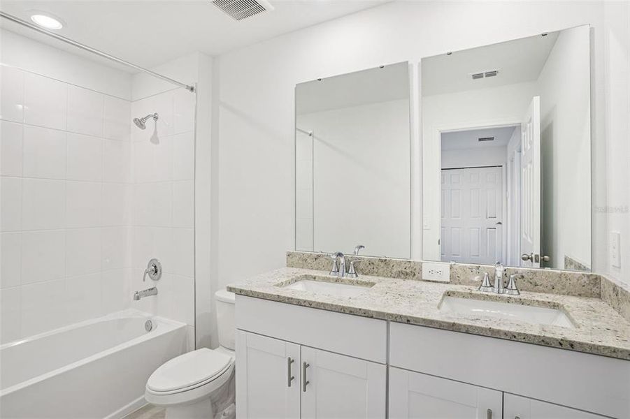 Furnished interior view inside a new home in The Meadow at Crossprairie, St. Cloud (Image 8).