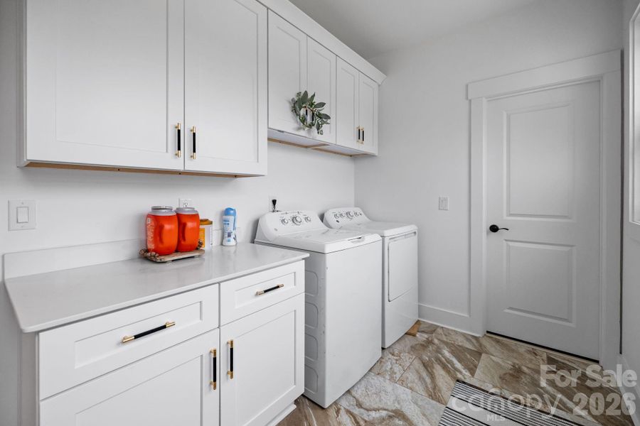 Furnished interior view inside a new home in , Monroe (Image 16).