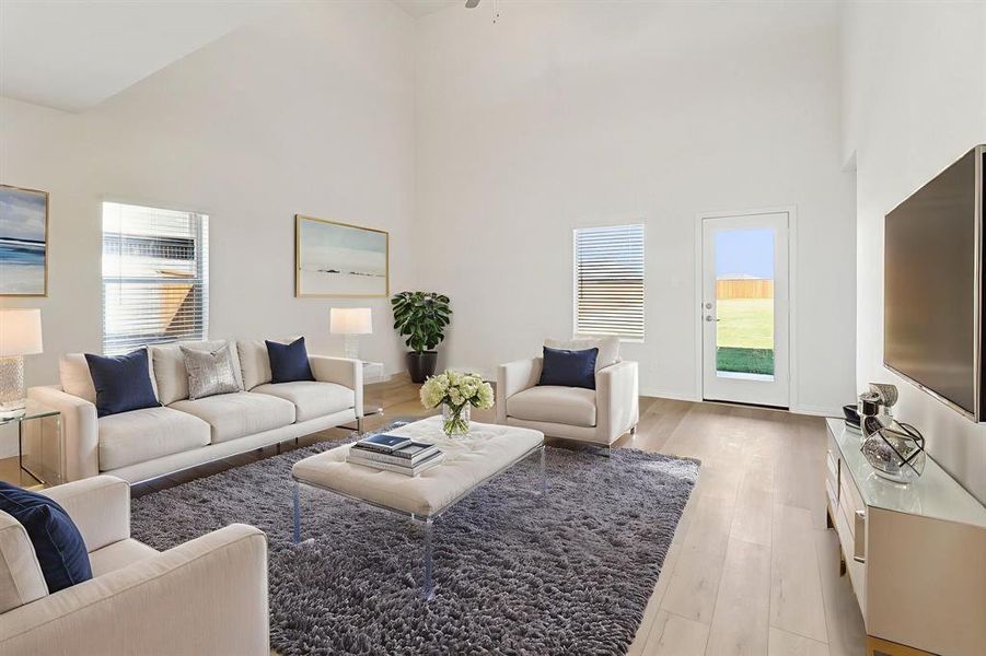 Furnished interior view inside a new home in , Farmersville (Image 8).