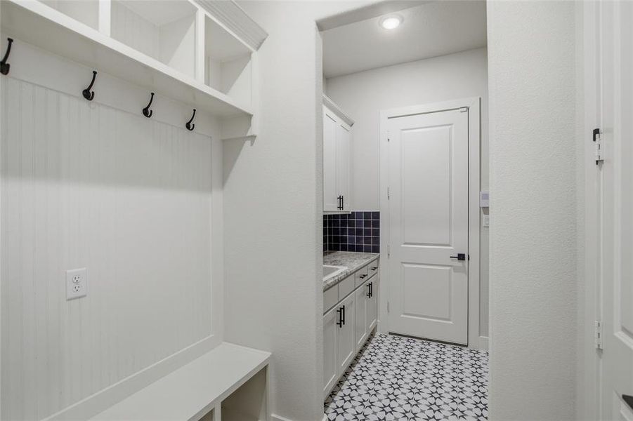 View of mudroom