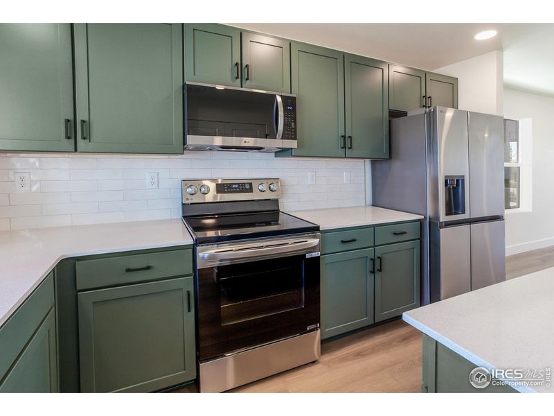 Furnished interior view inside a new home in Bloom Trailblazer Collection - Single Family Homes, Fort Collins (Image 5).
