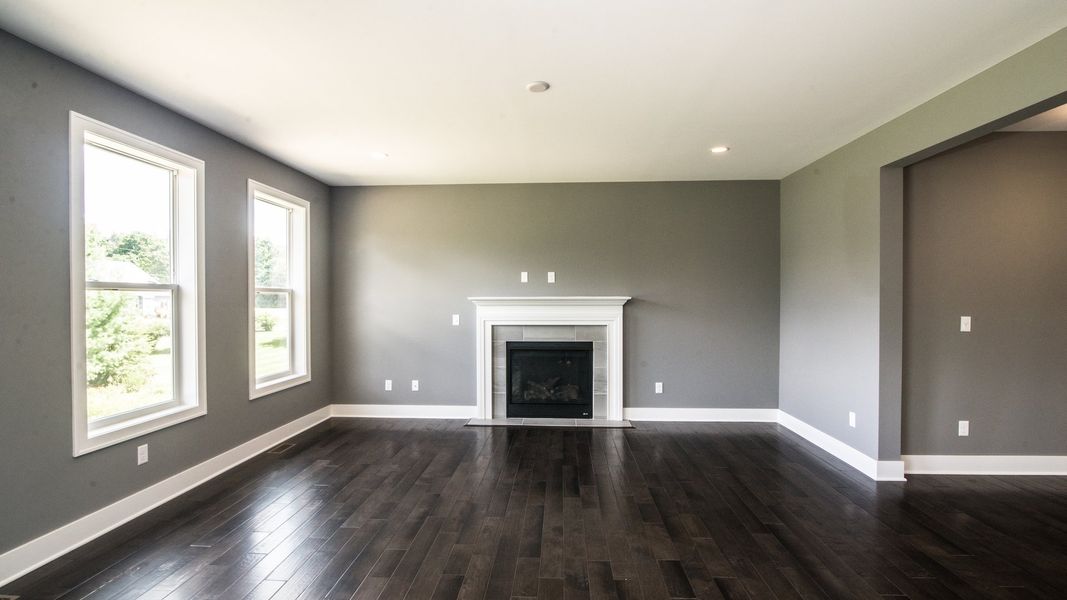 Representative unfurnished interior of a home built from the The Hartland by Norfolk Homes in Coronado Estates, Jackson (Image 47).