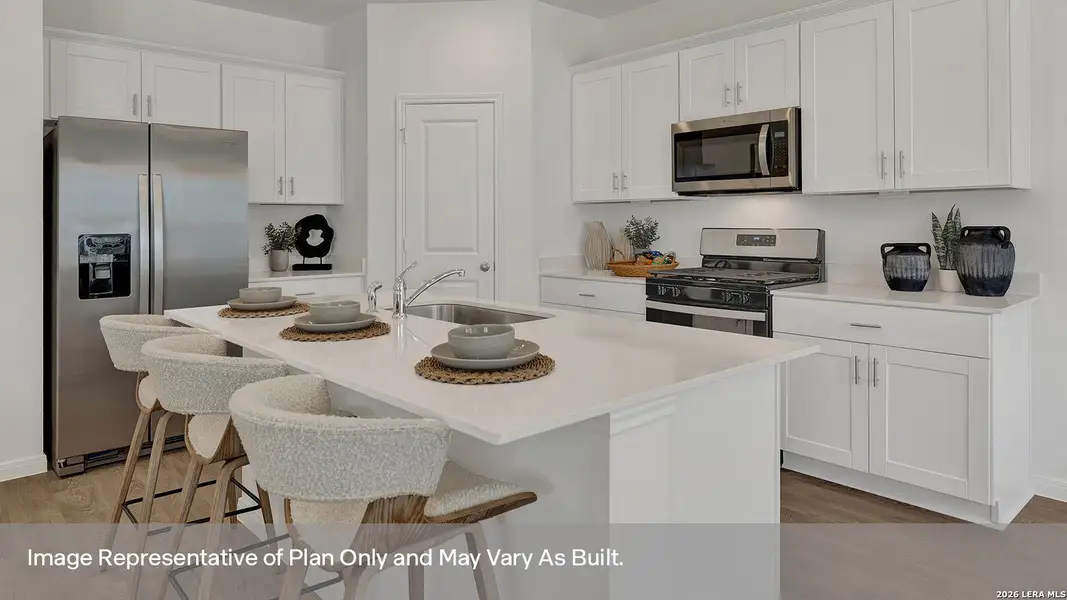 Furnished interior view inside a new home in Paramount, Kyle (Image 13).