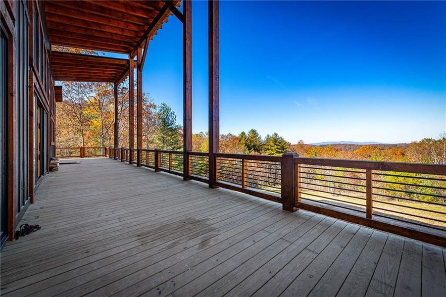 Exterior details and patio area of a home in , Blue Ridge (Image 6).