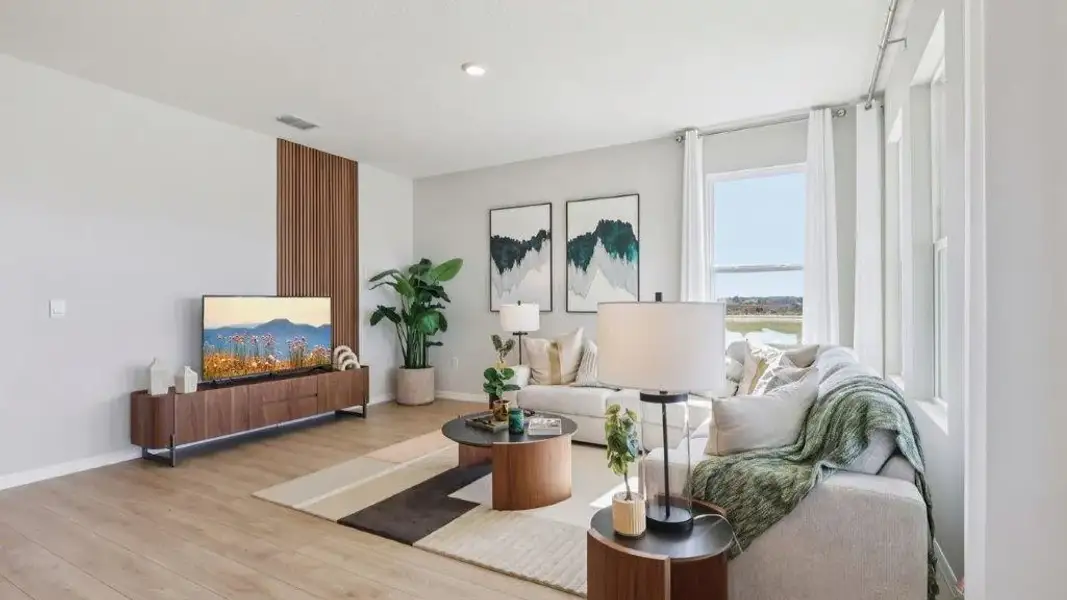 Furnished interior view inside a new home in Hawthorne Ranch, Lakeland (Image 6).