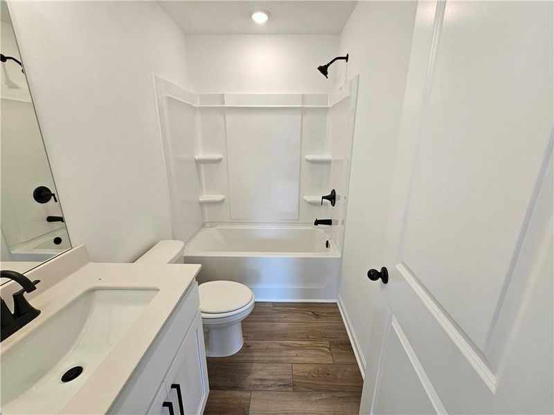 Furnished interior view inside a new home in The Estates at Casteel, Bethlehem (Image 9).