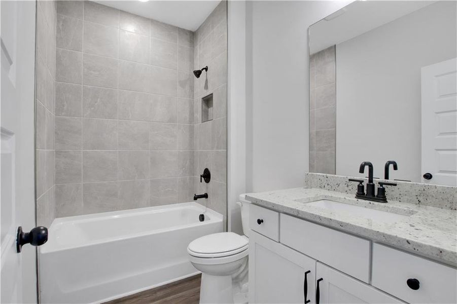 Furnished interior view inside a new home in Marble Tree, Ball Ground (Image 12). Furnished interior view inside a new home in Marble Tree, Ball Ground (Image 12).