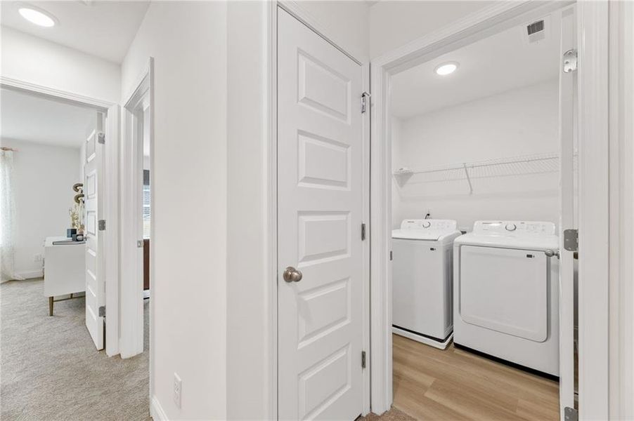 Furnished interior view inside a new home in Porter Reserve, Decatur (Image 13).