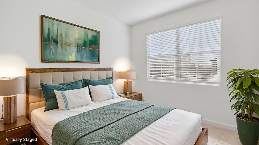 Furnished interior view inside a new home in Desert Moon Estates, Buckeye (Image 9). Furnished interior view inside a new home in Desert Moon Estates, Buckeye (Image 9).
